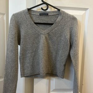 grey o/s brandy melville sweater